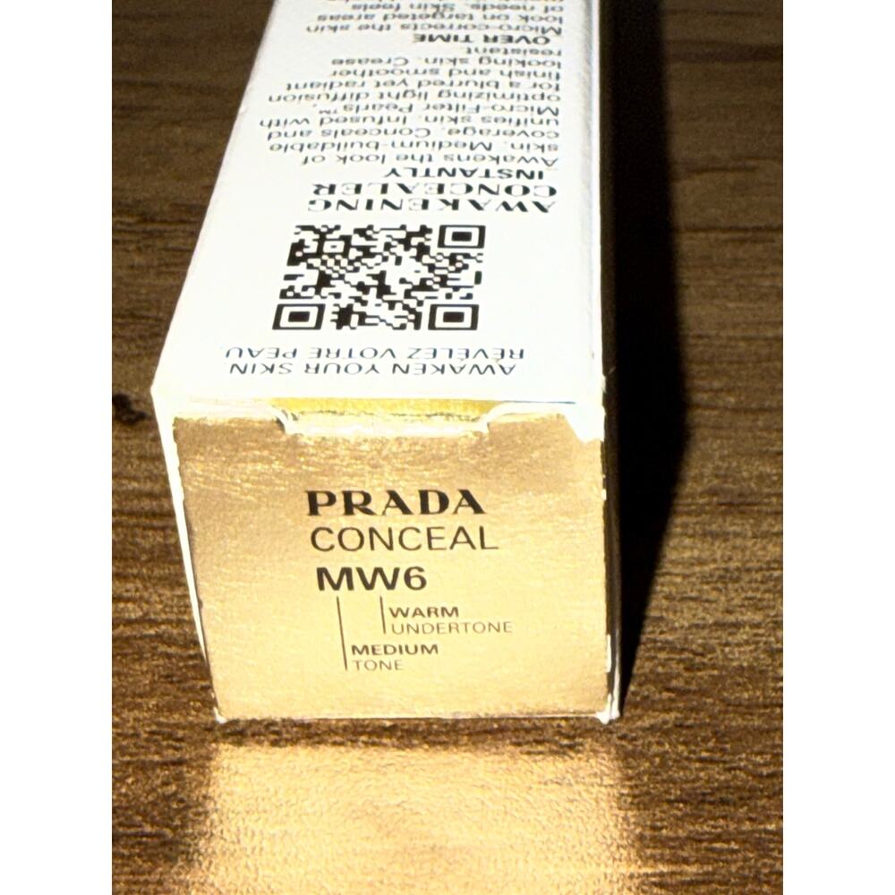 PRADA Beauty Micro-Correcting Concealer —MW6 Medium Warm (0.27 fl oz / 8 ml) NIB - Picture 6 of 6